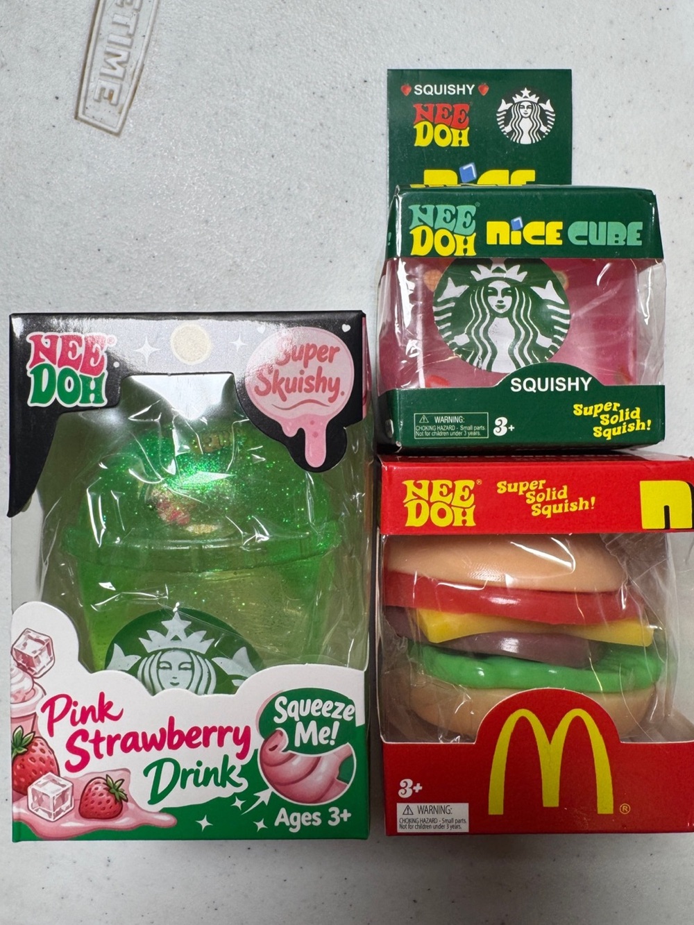 Starbucks & McDonald's squishy